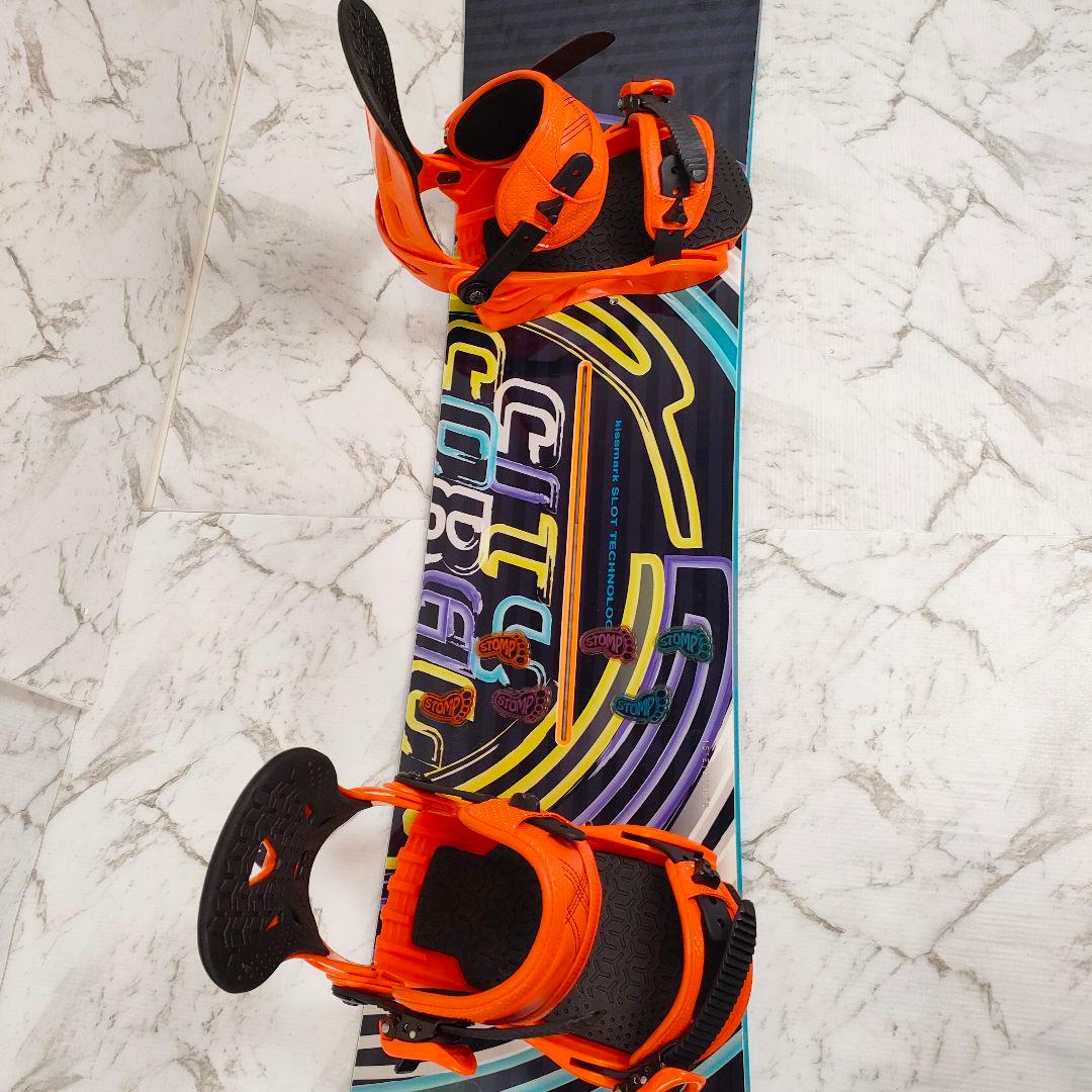 迅速発送】kissmark スノーボード 151cm ビンディング M/L 🌶
