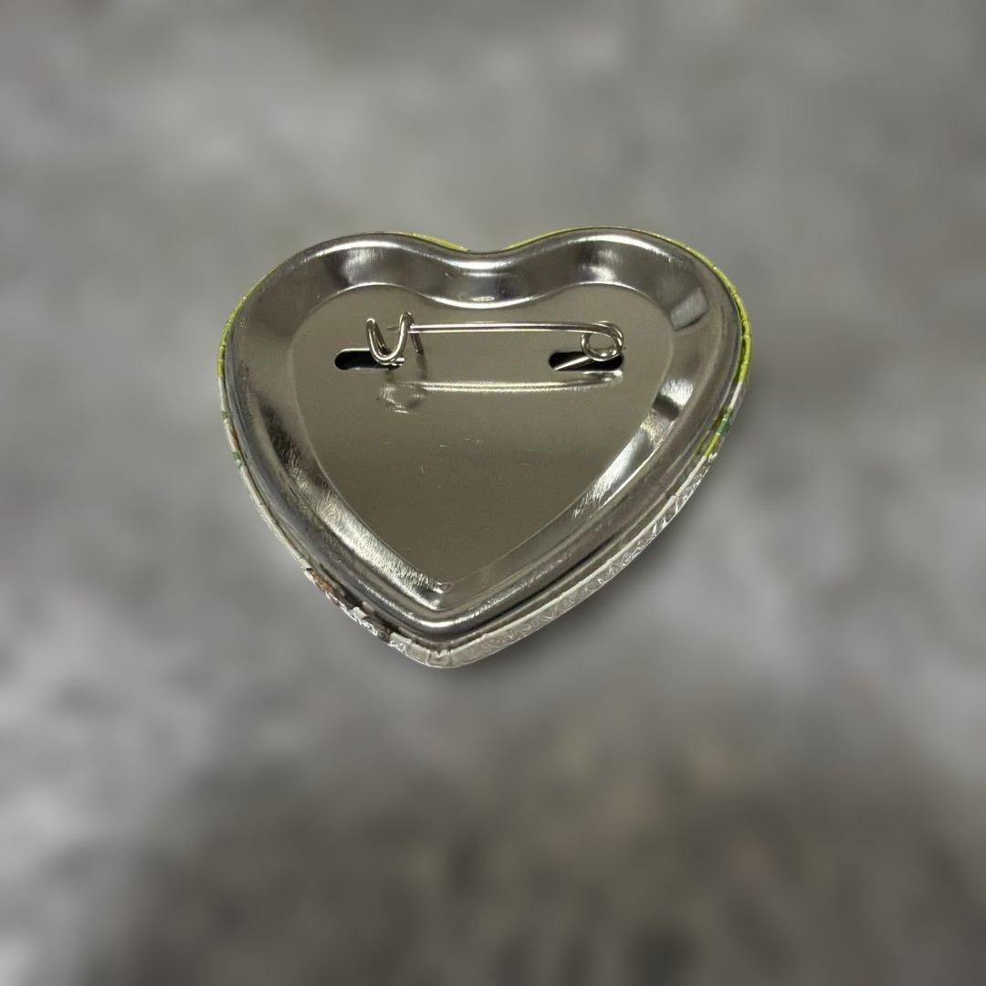 あんスタ！×アニメイトカフェ ハート型缶バッジ 夢ノ咲ピクニック 青葉