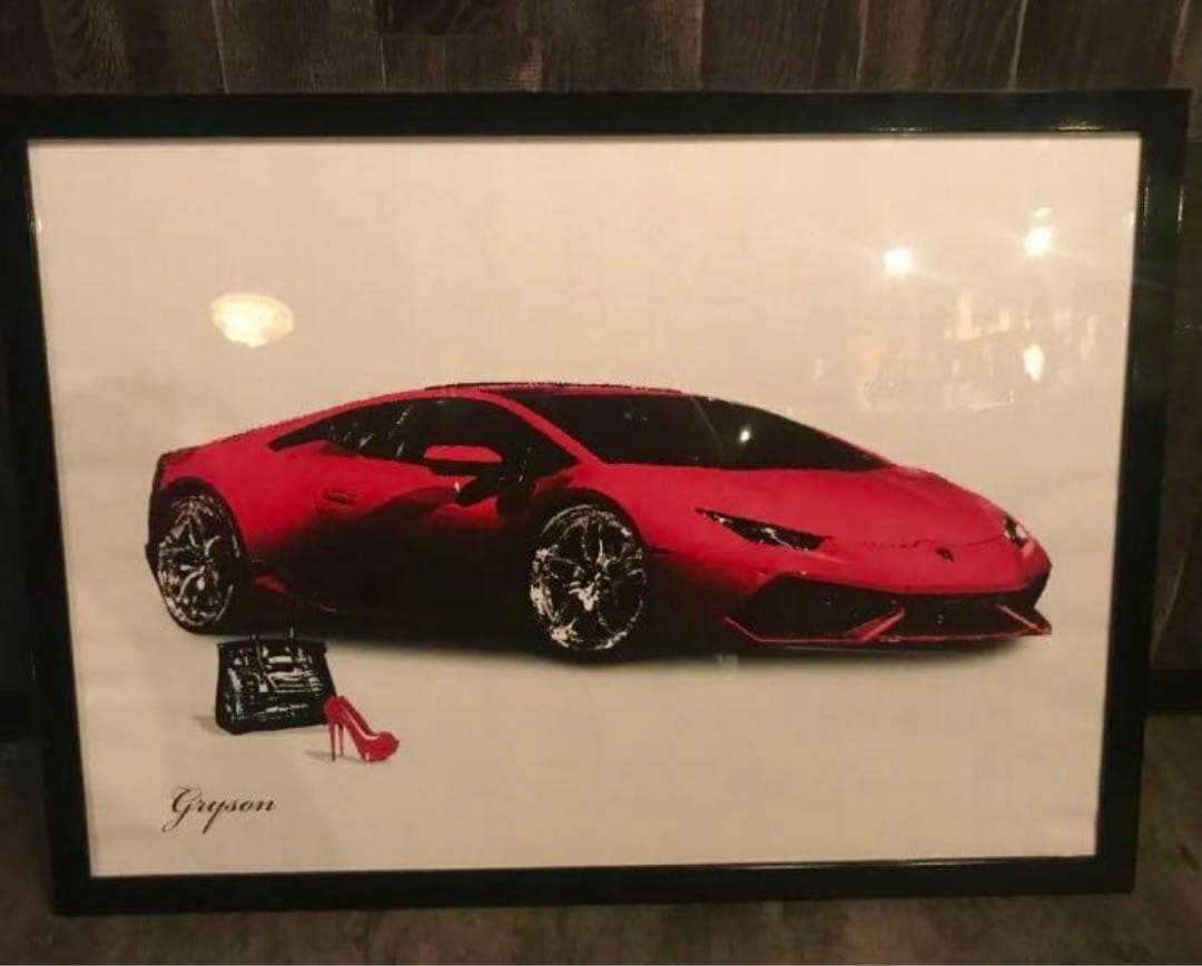 ランボルギーニ・ウラカン グラフィックアート Gryson