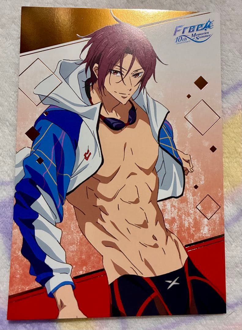 Free！ポストカード 松岡凛 - メルカリ