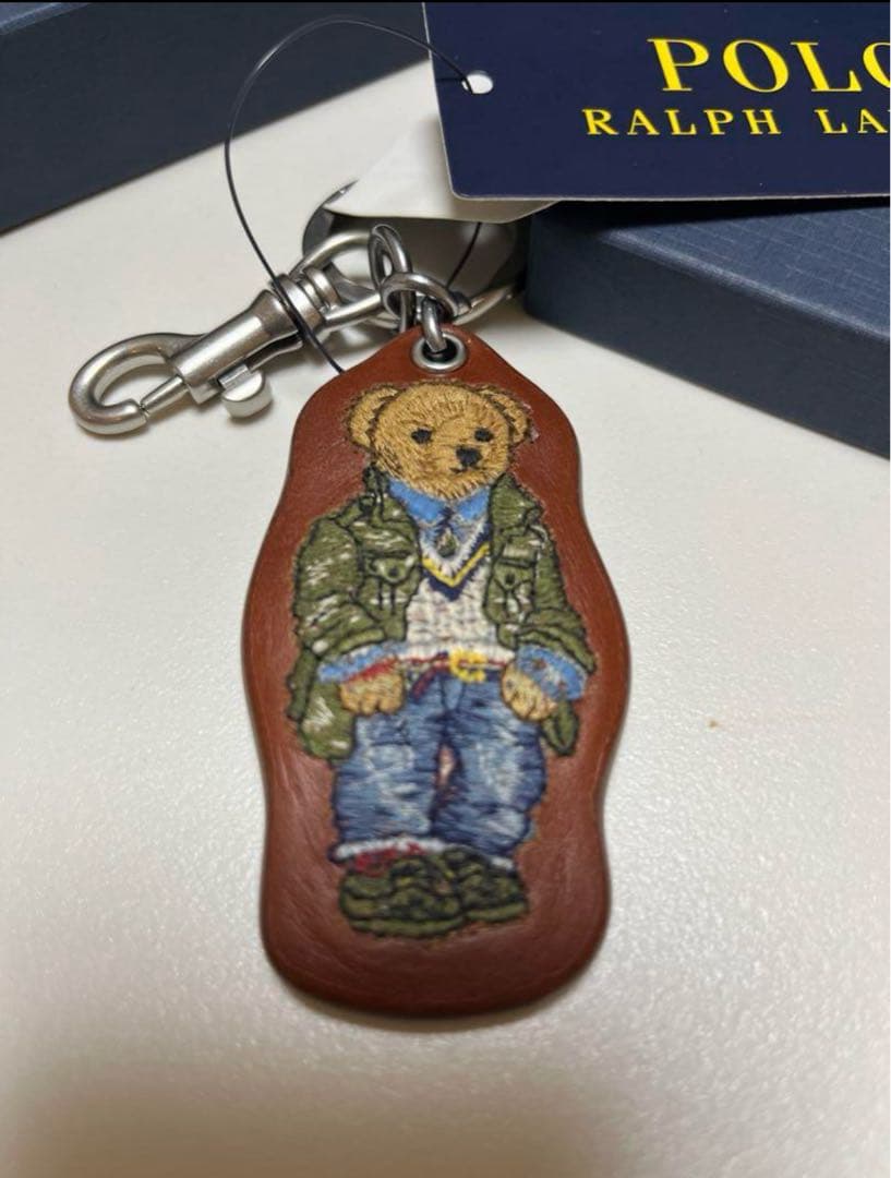 未使用　ポロラルフローレン　　ポロベアーキーホルダー／バッグチャーム