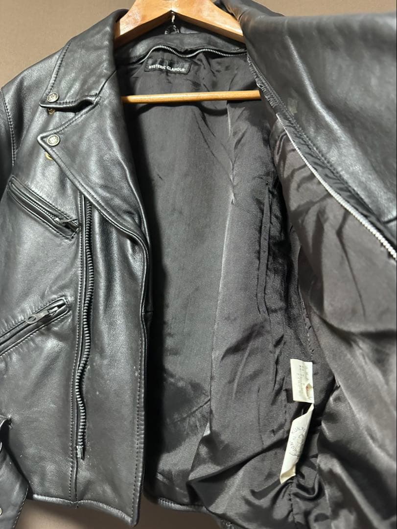 希少品】ヒステリックグラマー ダブルライダース ririジップ - メルカリ