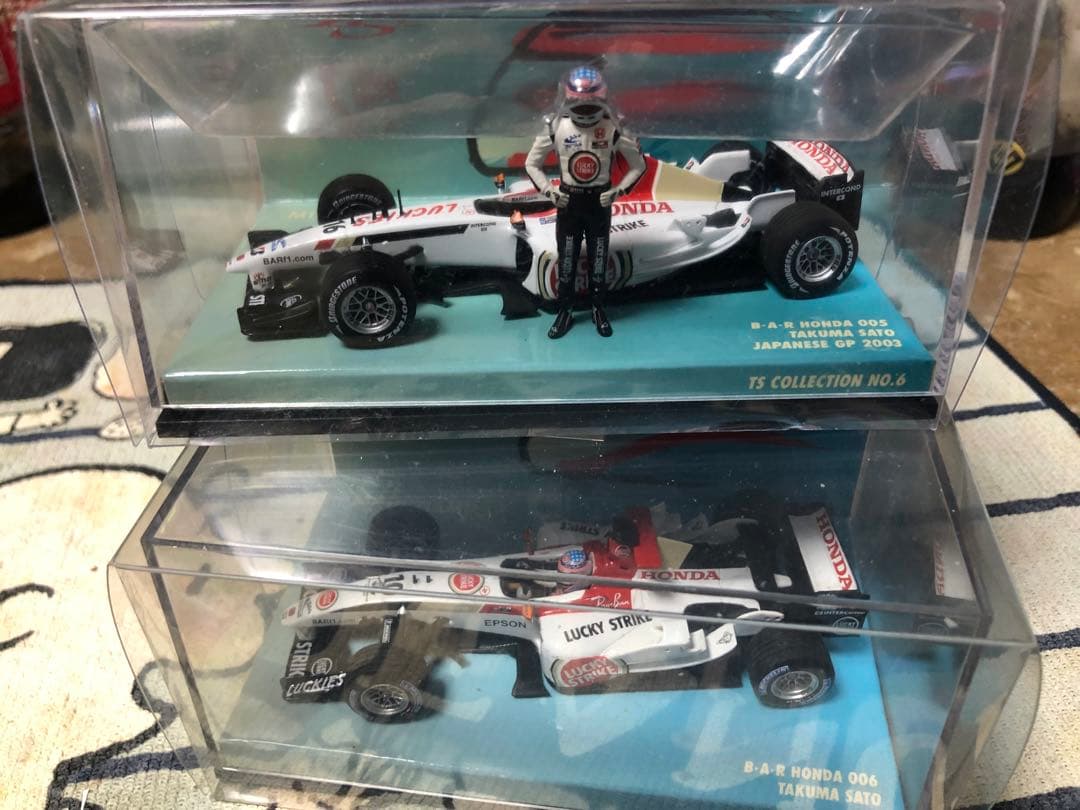 1/43 BAR005 &006 Honda 佐藤琢磨コレクション