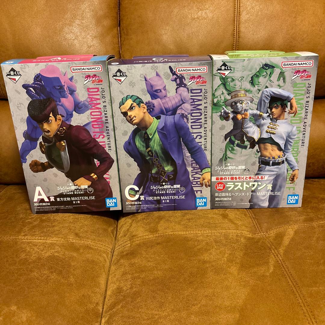 ジョジョの奇妙な冒険 一番くじフィギュアセット A C ラストワン賞