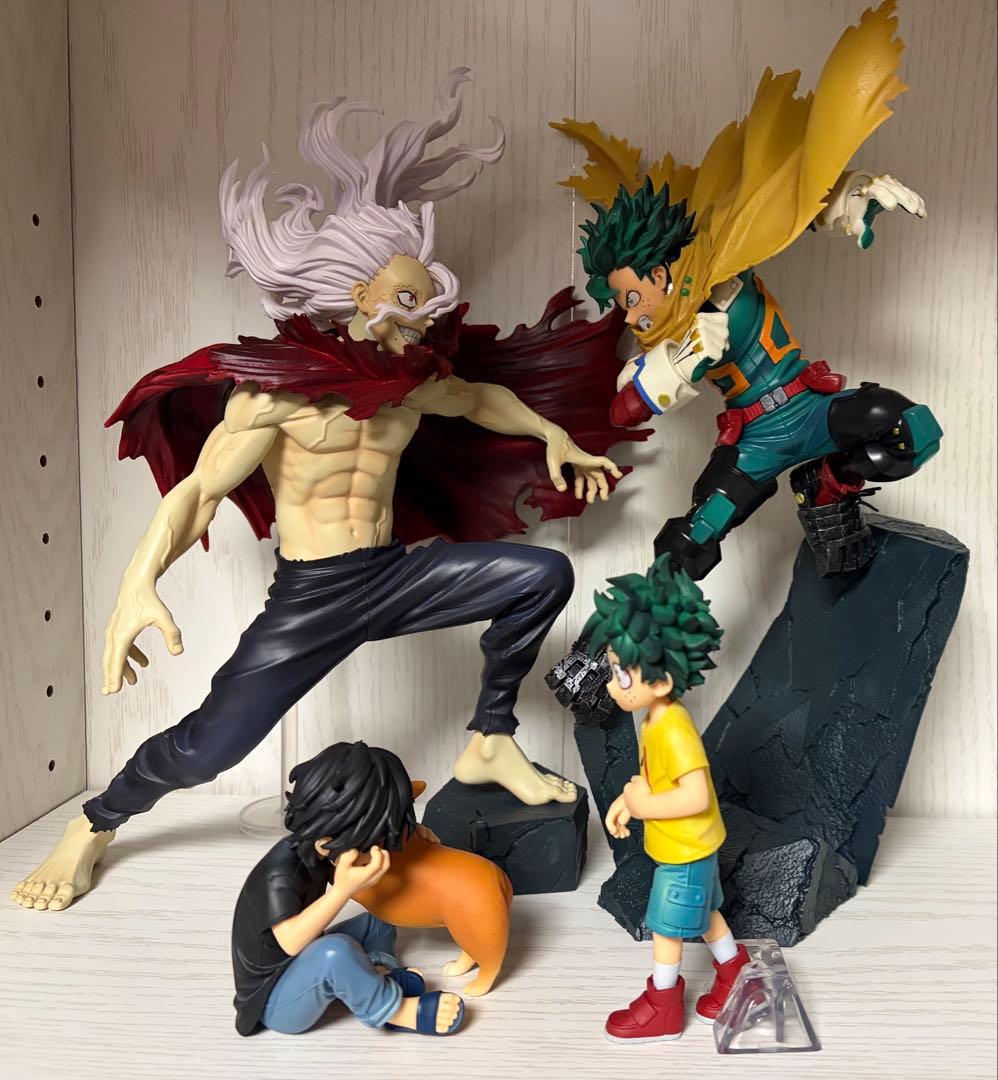 僕のヒーローアカデミア 一番くじ 相反する思い 緑谷出久 死柄木弔 フィギュア