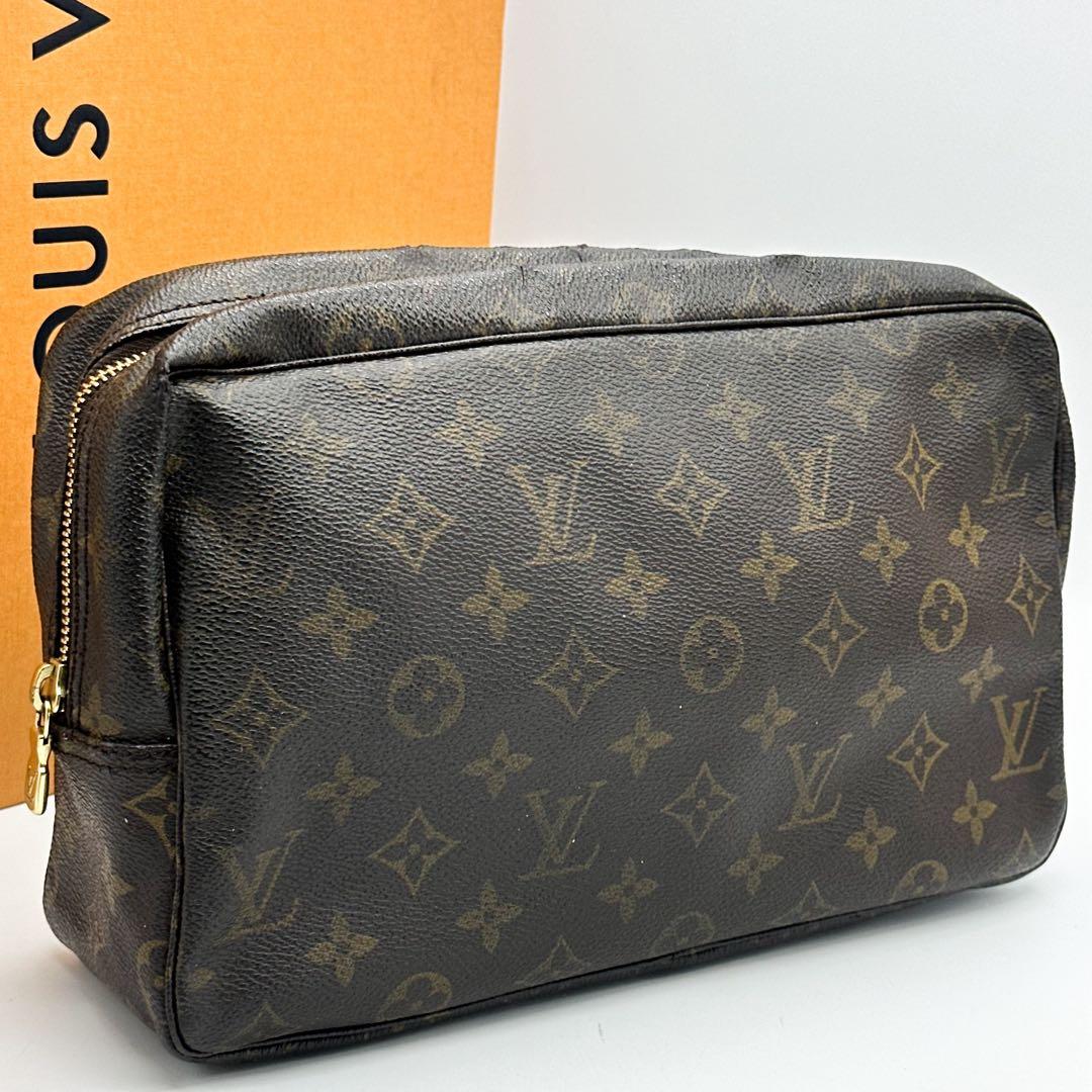 ルイヴィトン トゥルース トワレット 28 モノグラム ポーチ セカンドバッグ LOUIS VUITTON ルイヴィトン トゥルーストワレット28 モノグラム