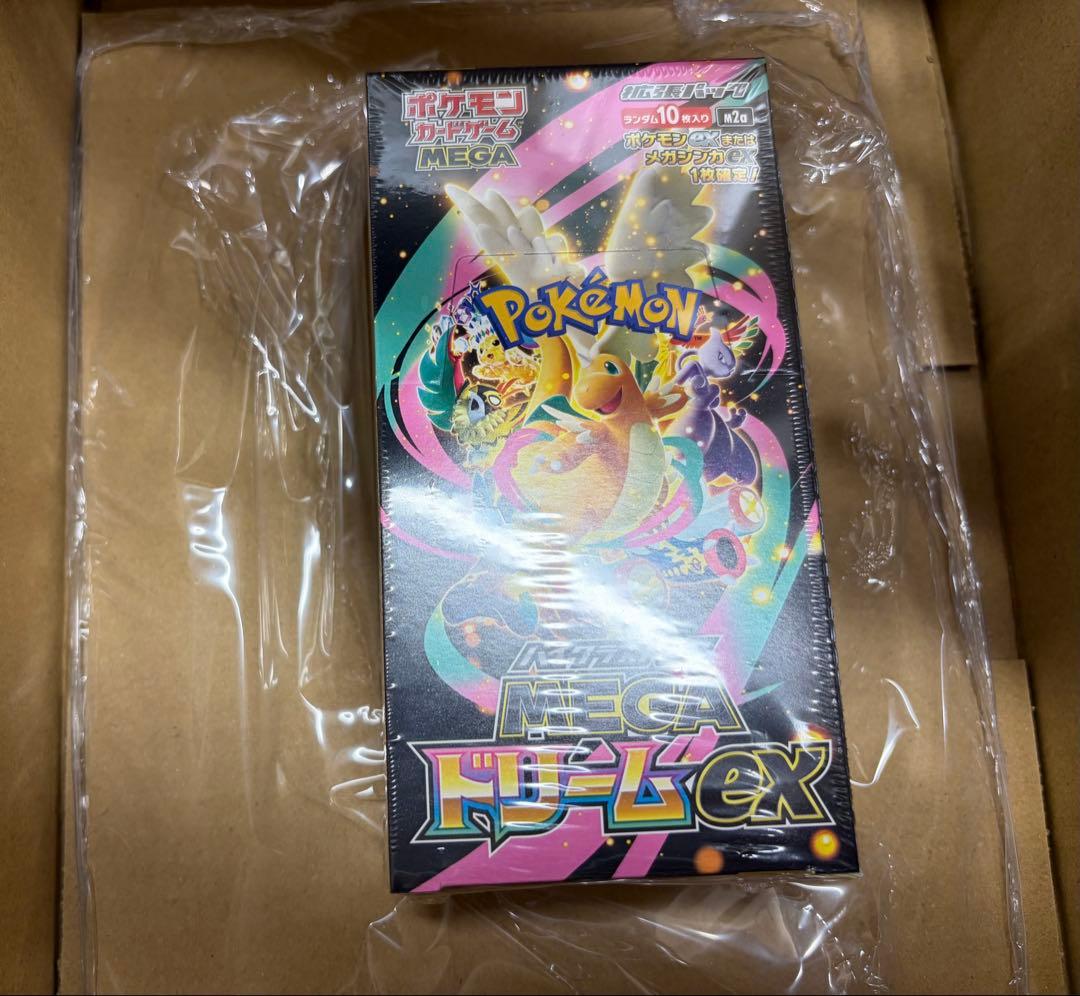 ポケモンカードゲーム MEGAドリームEX シュリンク付 1BOX ハイクラスパック MEGAドリームex (シュリンク未開封BOX) ポケモン
