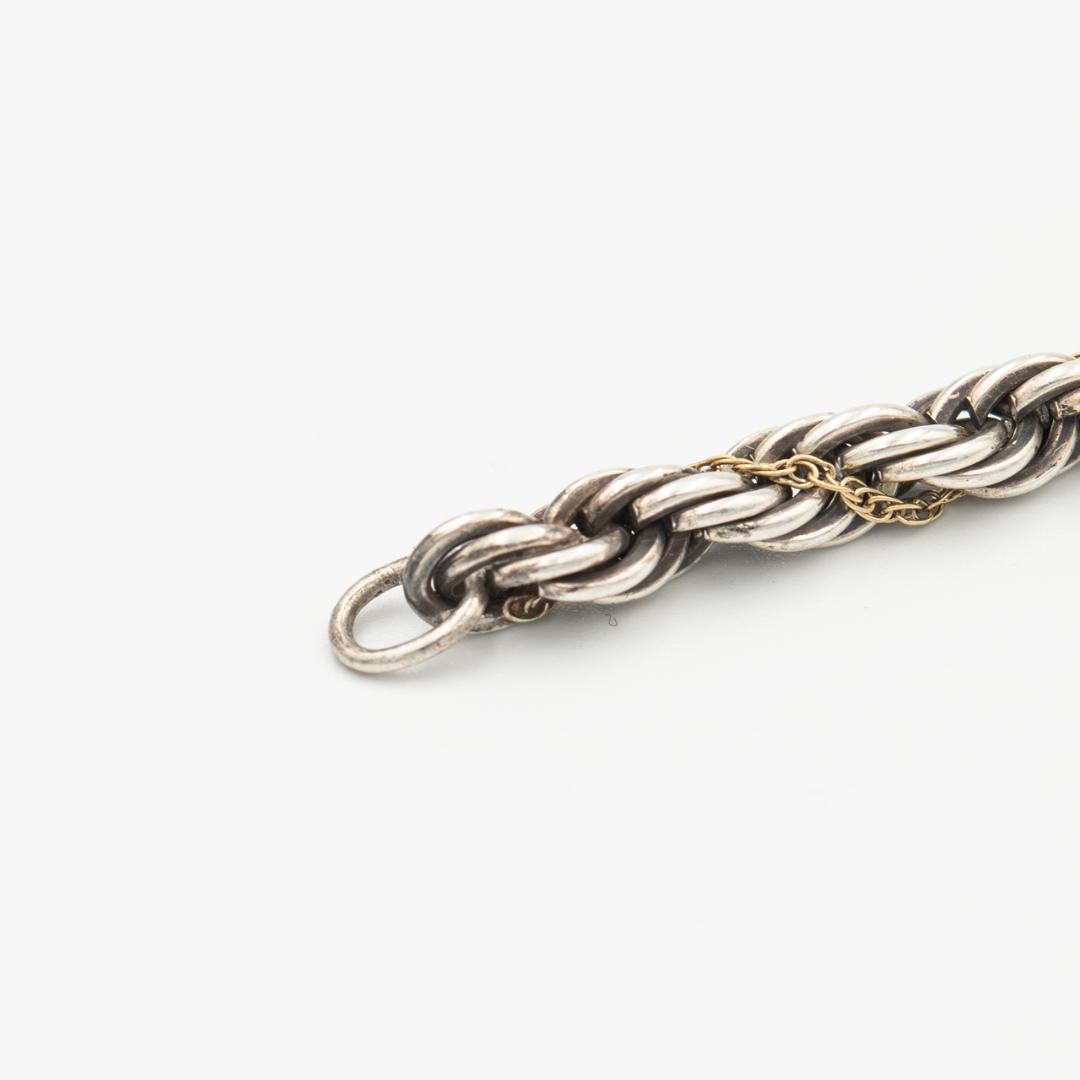 ヴィンテージ ティファニー ツイストロープ ブレスレット 19.2cm 90年代