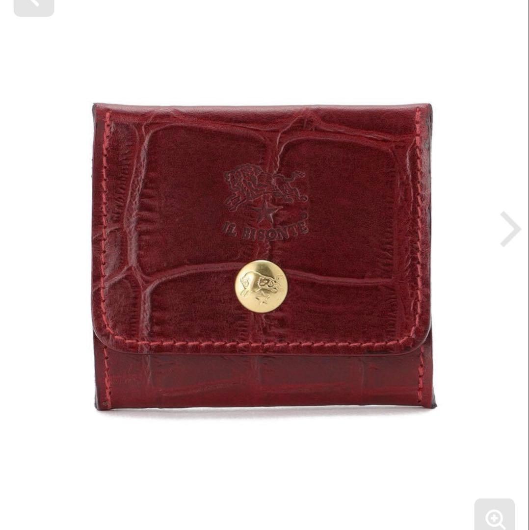 IL BISONTE 赤 レザー ケース