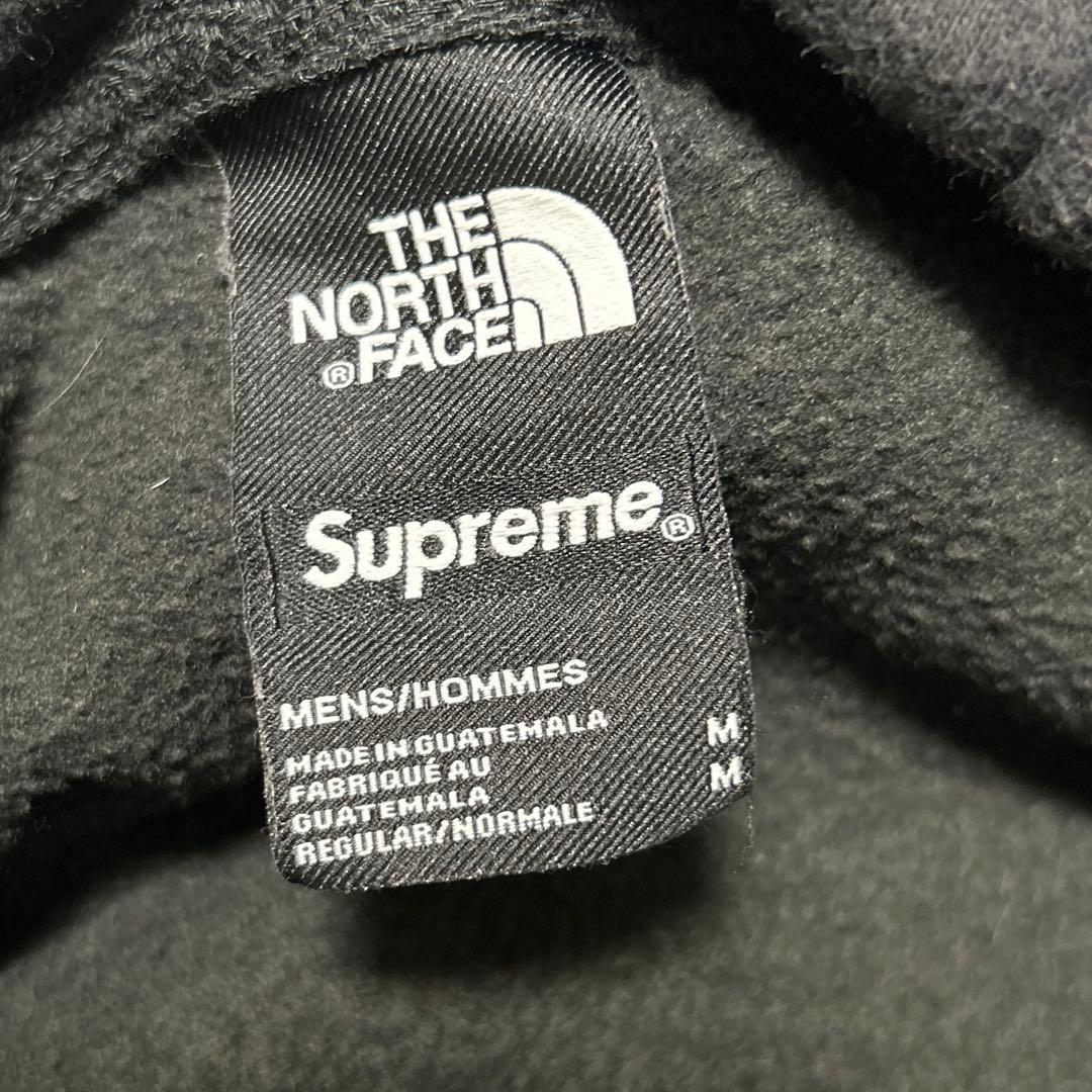 希少】シュプリーム ノースフェイス 刺繍 コラボ パーカー 入手困難 M