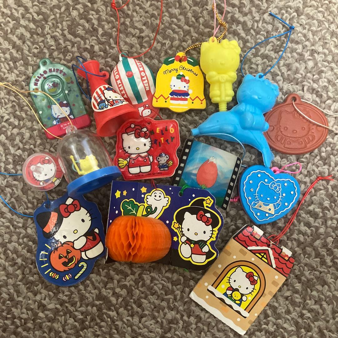 昭和レトロ【サンリオ】おまけ_1980年代(ハローキティ) - メルカリ