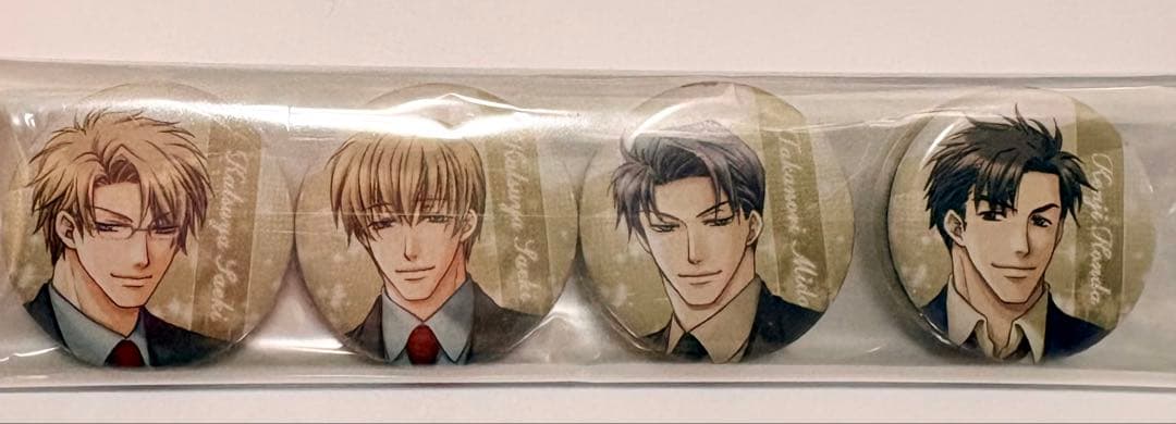 鬼畜眼鏡 缶バッジセット - メルカリ