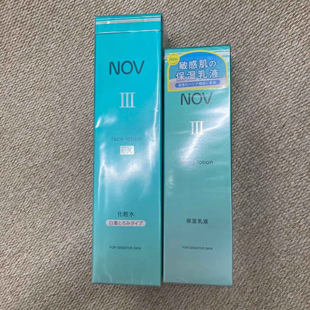 ［ノブ III セット］化粧水　乳液