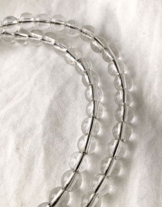 phiten ファイテン 水晶 チタン ネックレス Phild SILVER