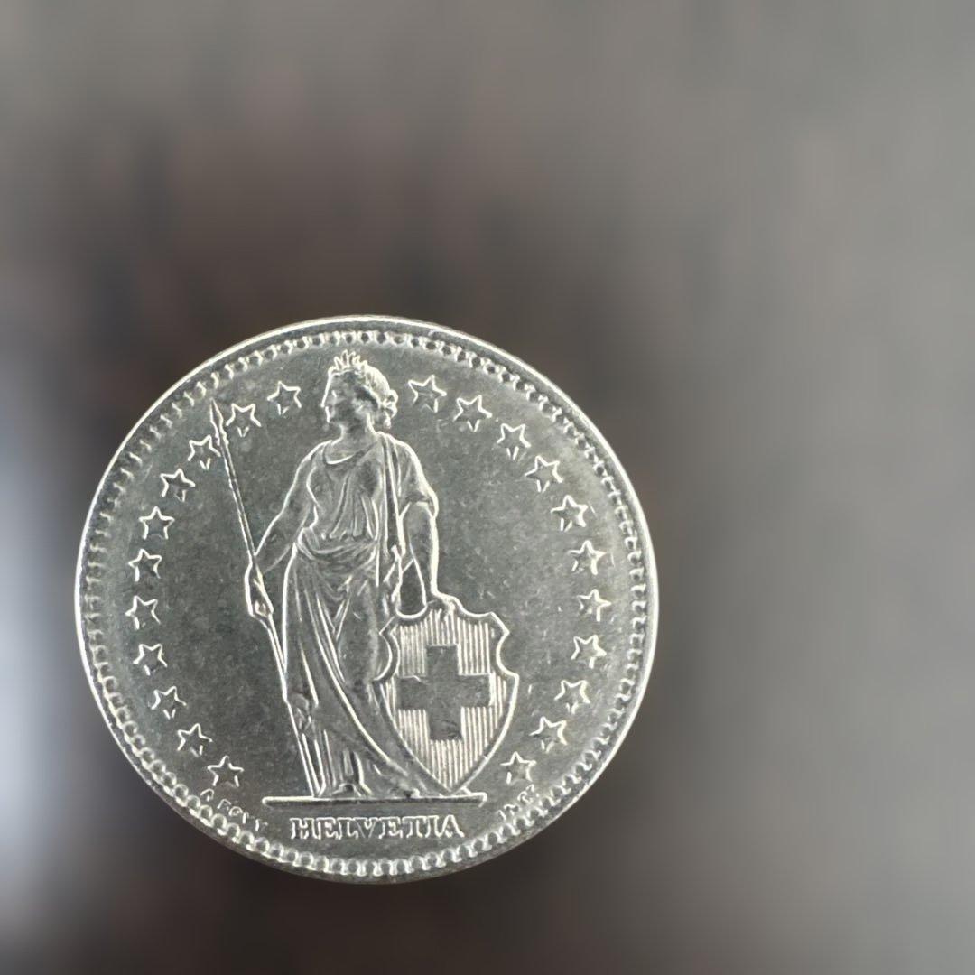 スイス 2フラン 硬貨 1978年 - メルカリ