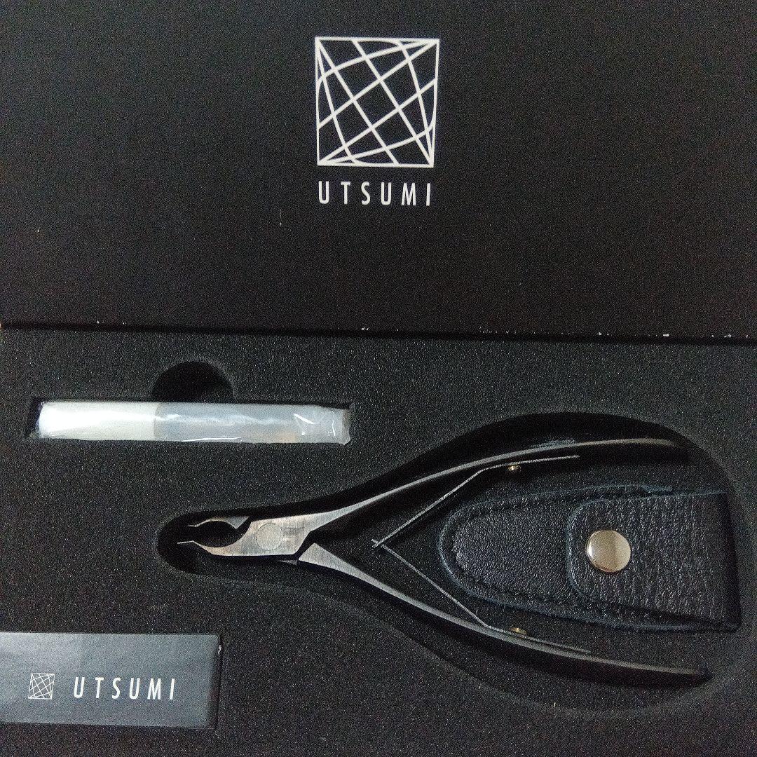 値下げ　UTSUMI ネイルケア用ニッパー 収納ケース付き