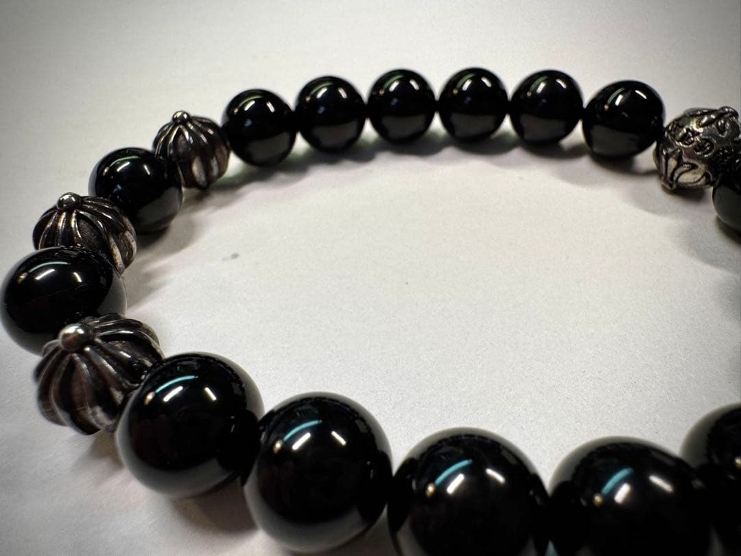 クロムハーツ BEAD ブレスレット 10mmブラック