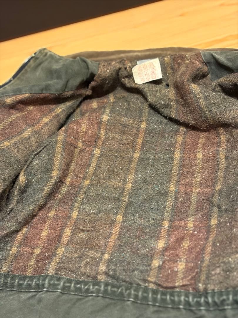 Carhartt ユニオンチケット 90s usa製 ランチコート - メルカリ