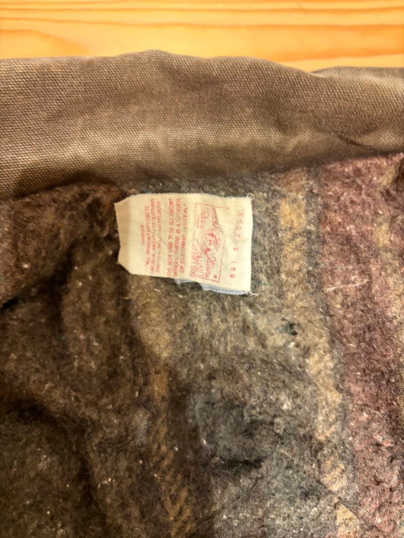 Carhartt ユニオンチケット 90s usa製 ランチコート - メルカリ