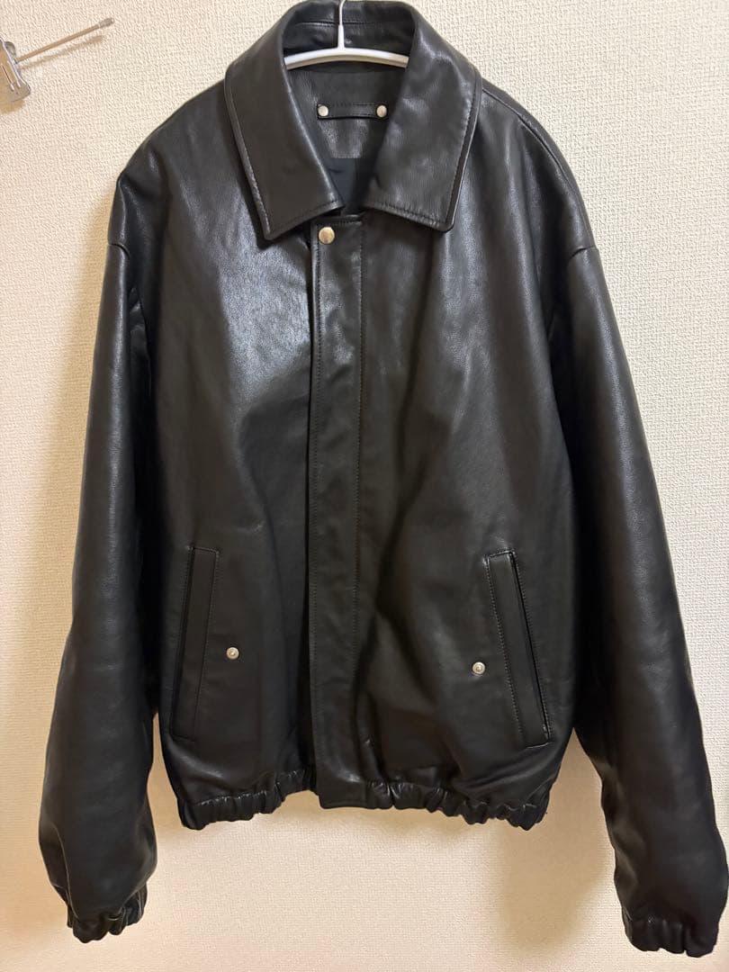 stein 24SS leather zip blouson S - メルカリ