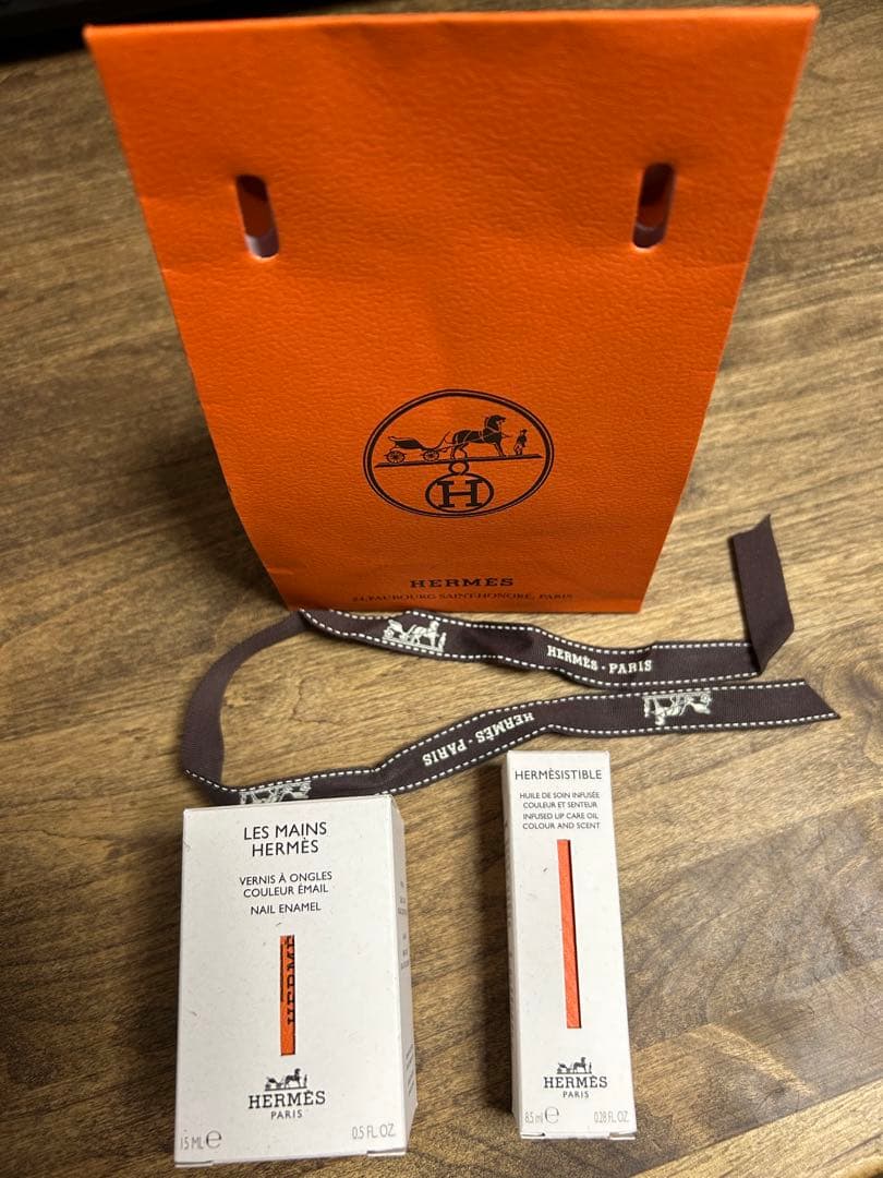 HERMES エルメス リップオイル ネイル 2点セット