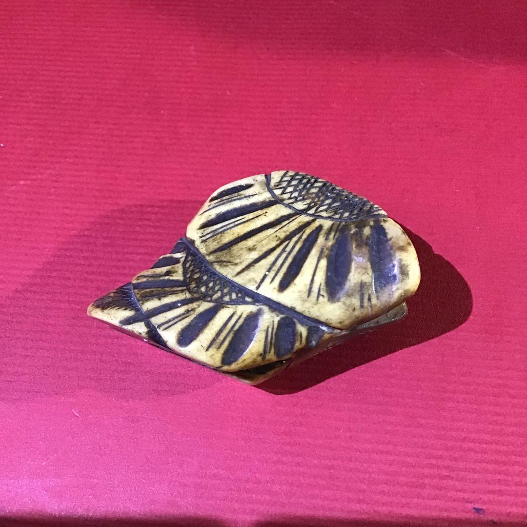 根付　日本ホンシュウ鹿角材質　　　　N6