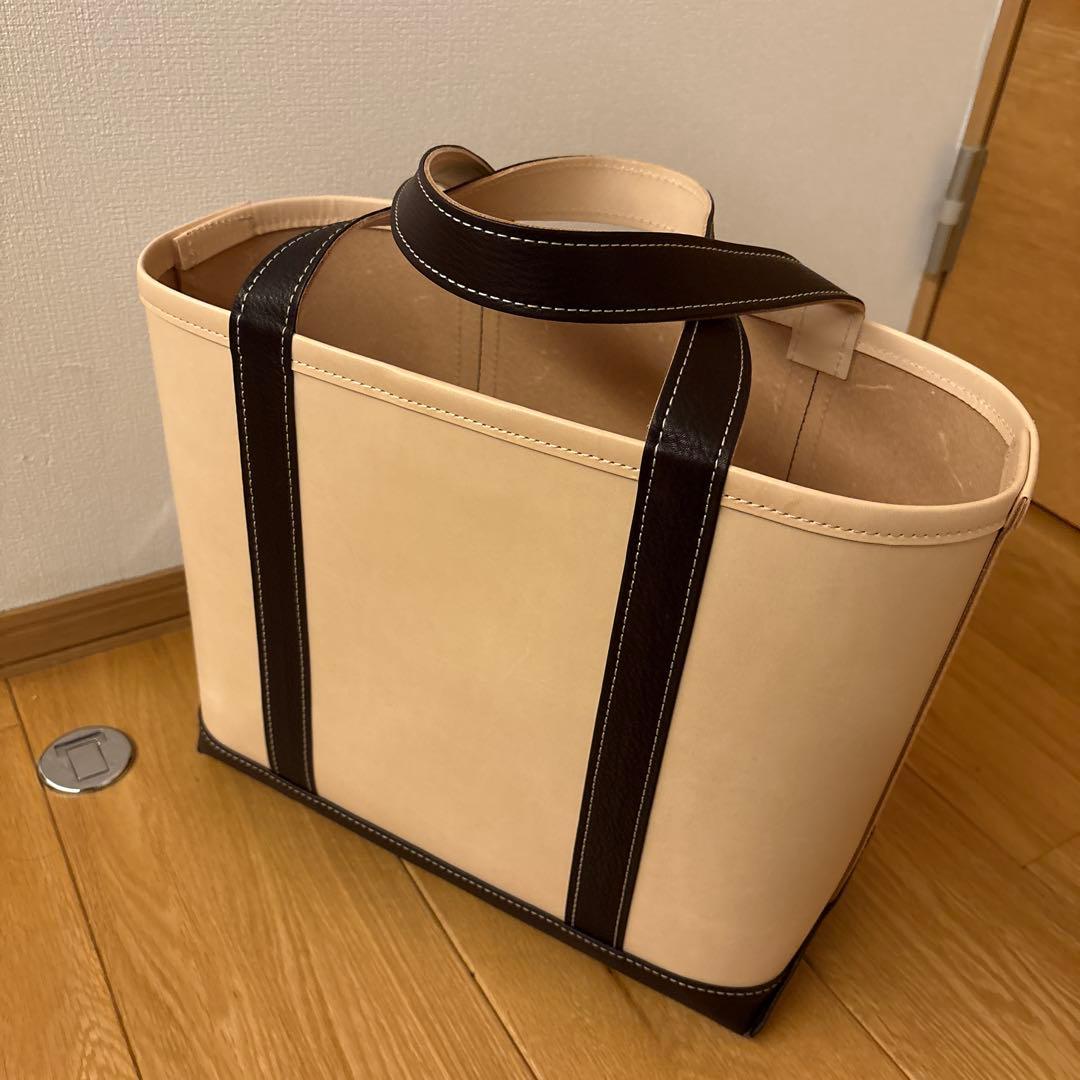 天野宝国 × 2nd ヌメレザートートバッグ　M