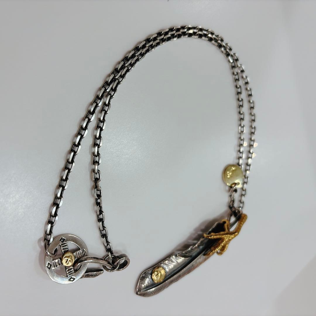 ゴローズ goro's フェザーネックレス