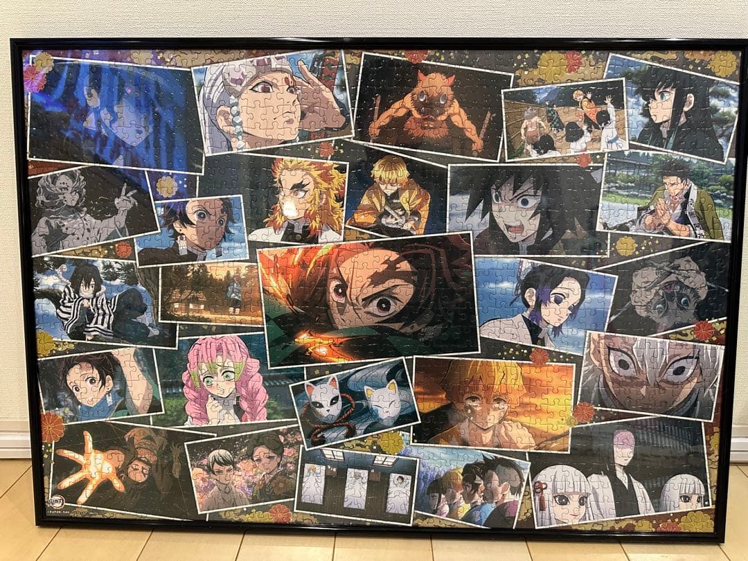 鬼滅の刃 ジグソーパズル 完成済み 6個セット