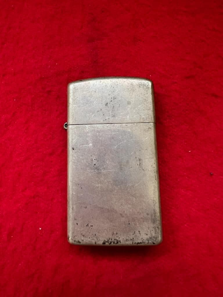 ZIPPO STIRLING SILVER 1999 スターリング ヴィンテージ 絶版/ヴィンテージ Zippo ジッポー 中古 1999年製造純銀 スターリング
