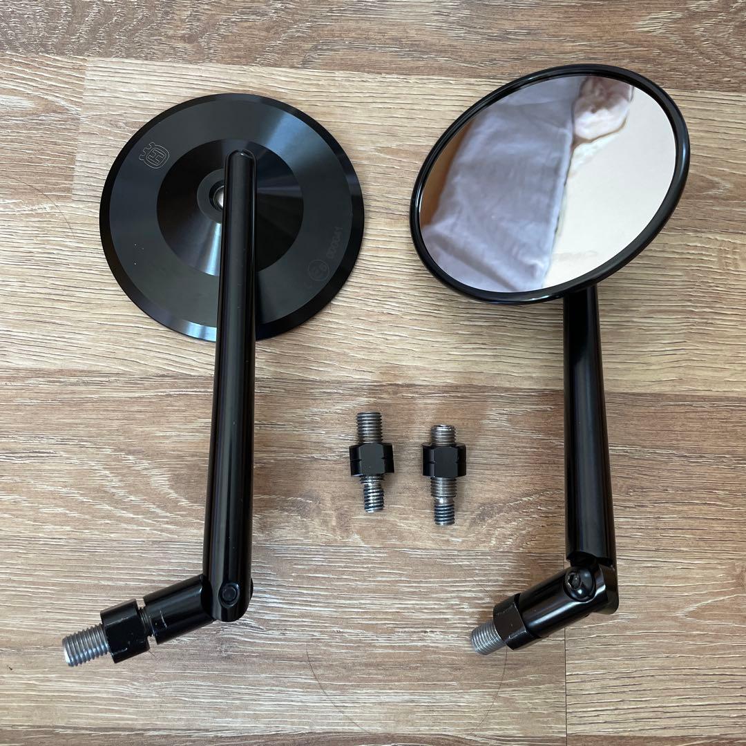 バイクショートミラー Husqvarna 純正オプション品