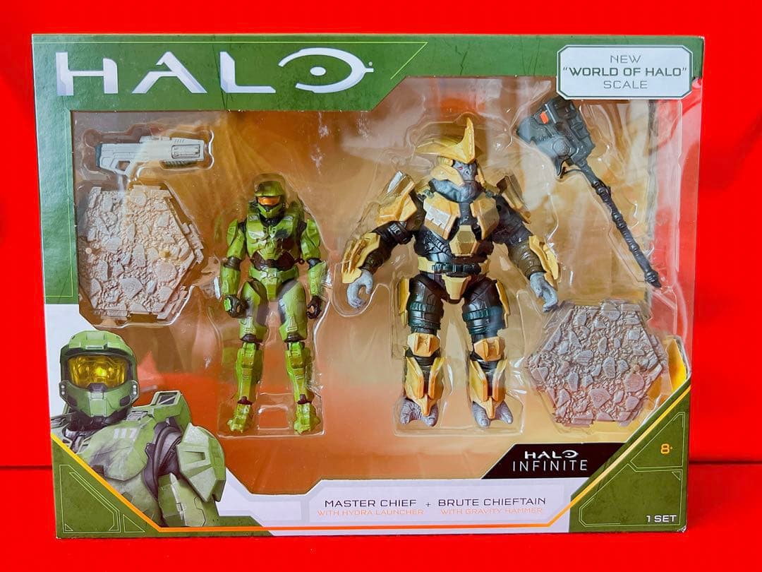 Halo マスターチーフ ブルートチーフテン フィギュア セット 海外限定