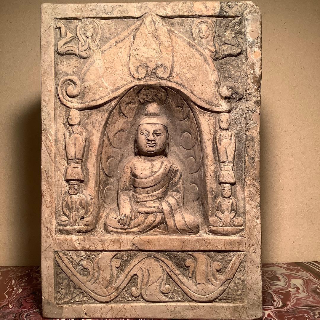 ロビン様売約keep…中国北魏・石仏「釈迦牟尼仏」北魏・隋・唐・北斎・北魏様式