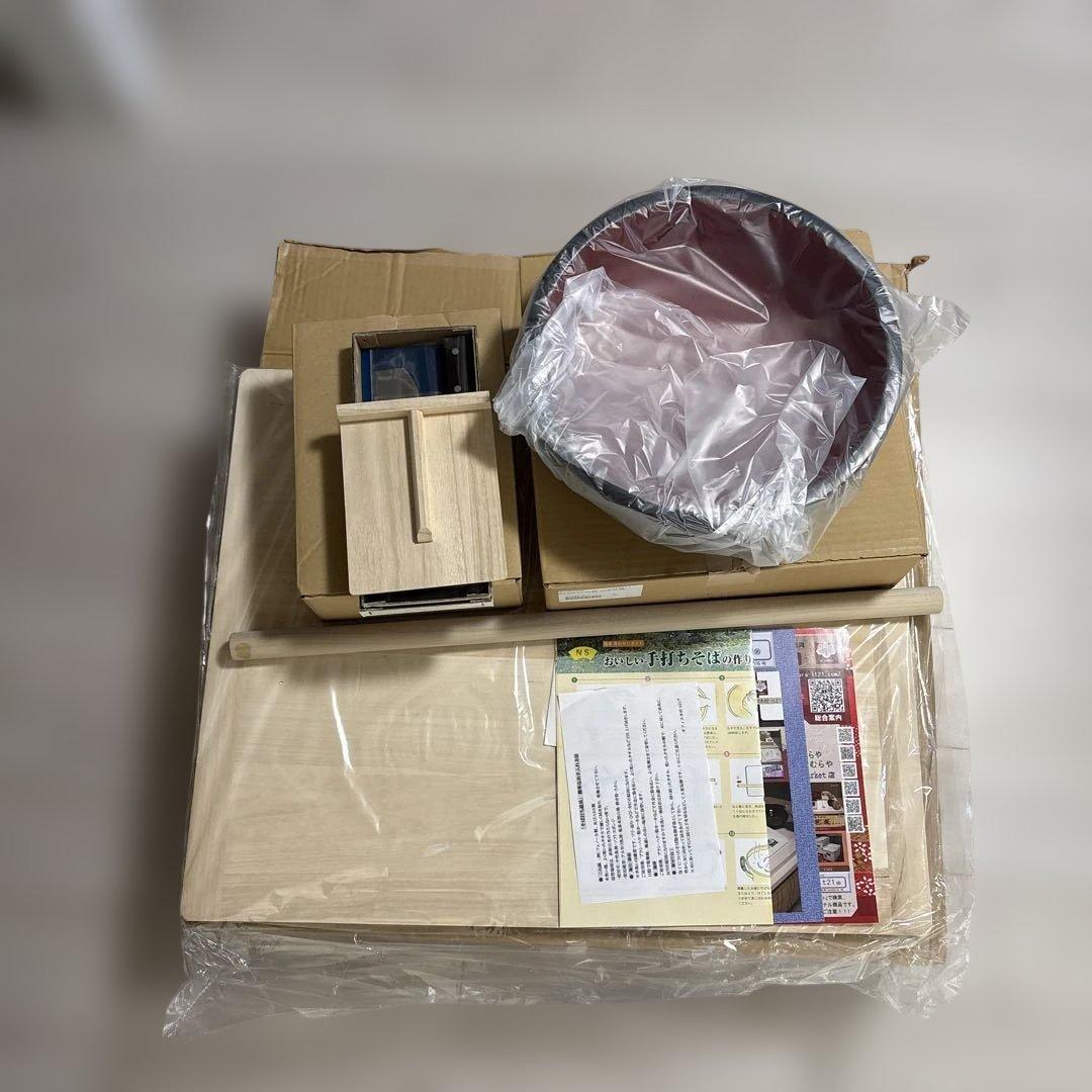 蕎麦打ち道具一式　　未使用　日本製　オフィス木村i t21