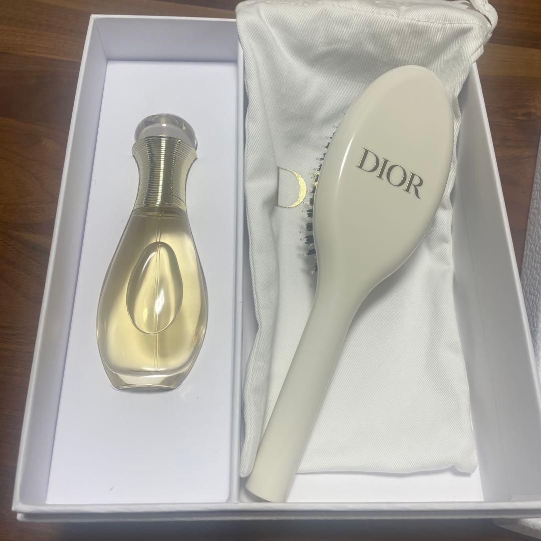 DIOR ジャドールヘアミスト　ヘアブラシセット　ノベルティ