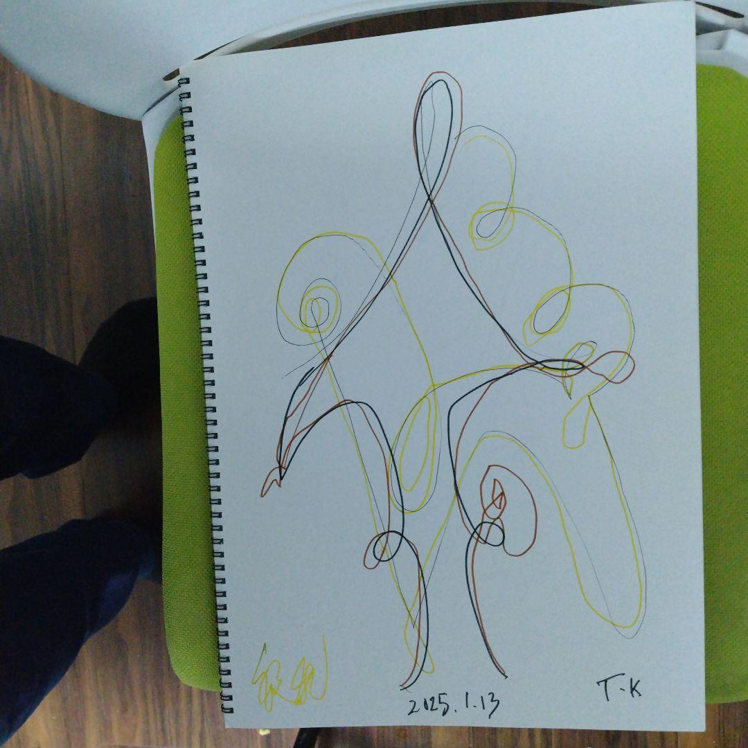 抽象画 T-K 2025年1月13日