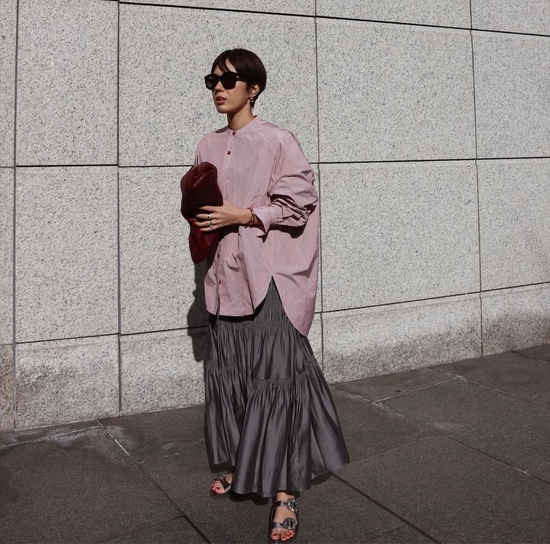 MACHATT スタンドカラー オーバー シャツ - メルカリ