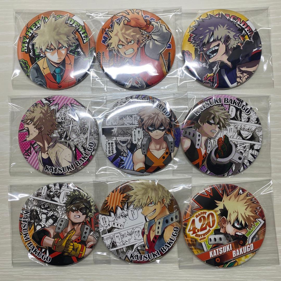 ヒロアカ バースデー コレクション缶バッジ 爆豪勝己 - メルカリ