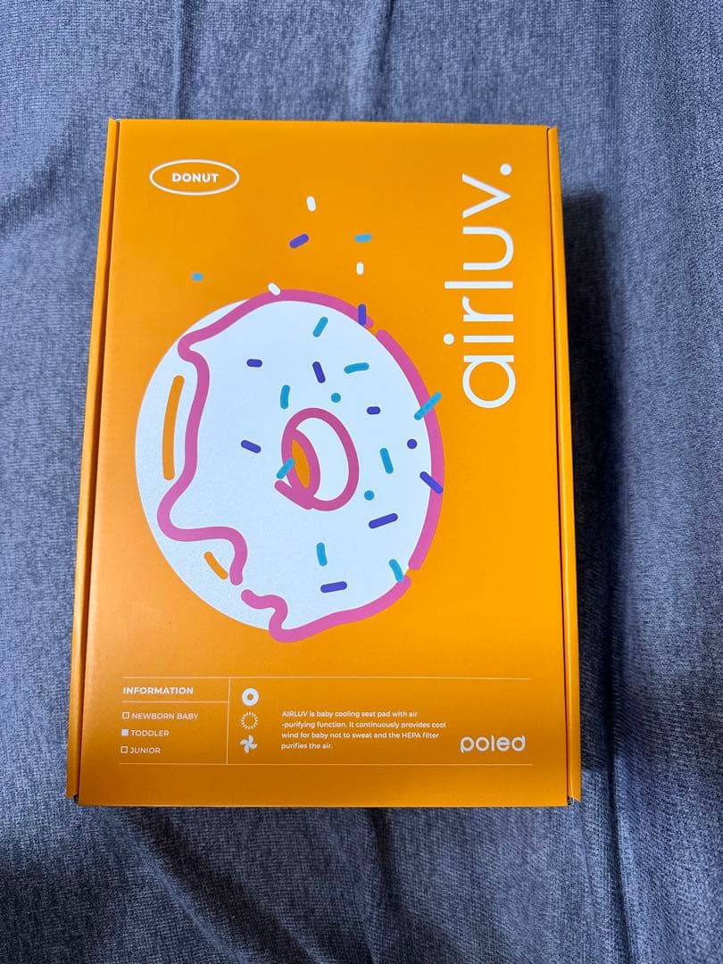 エアラブ4 ドーナツ　スノーブルー　新品未使用