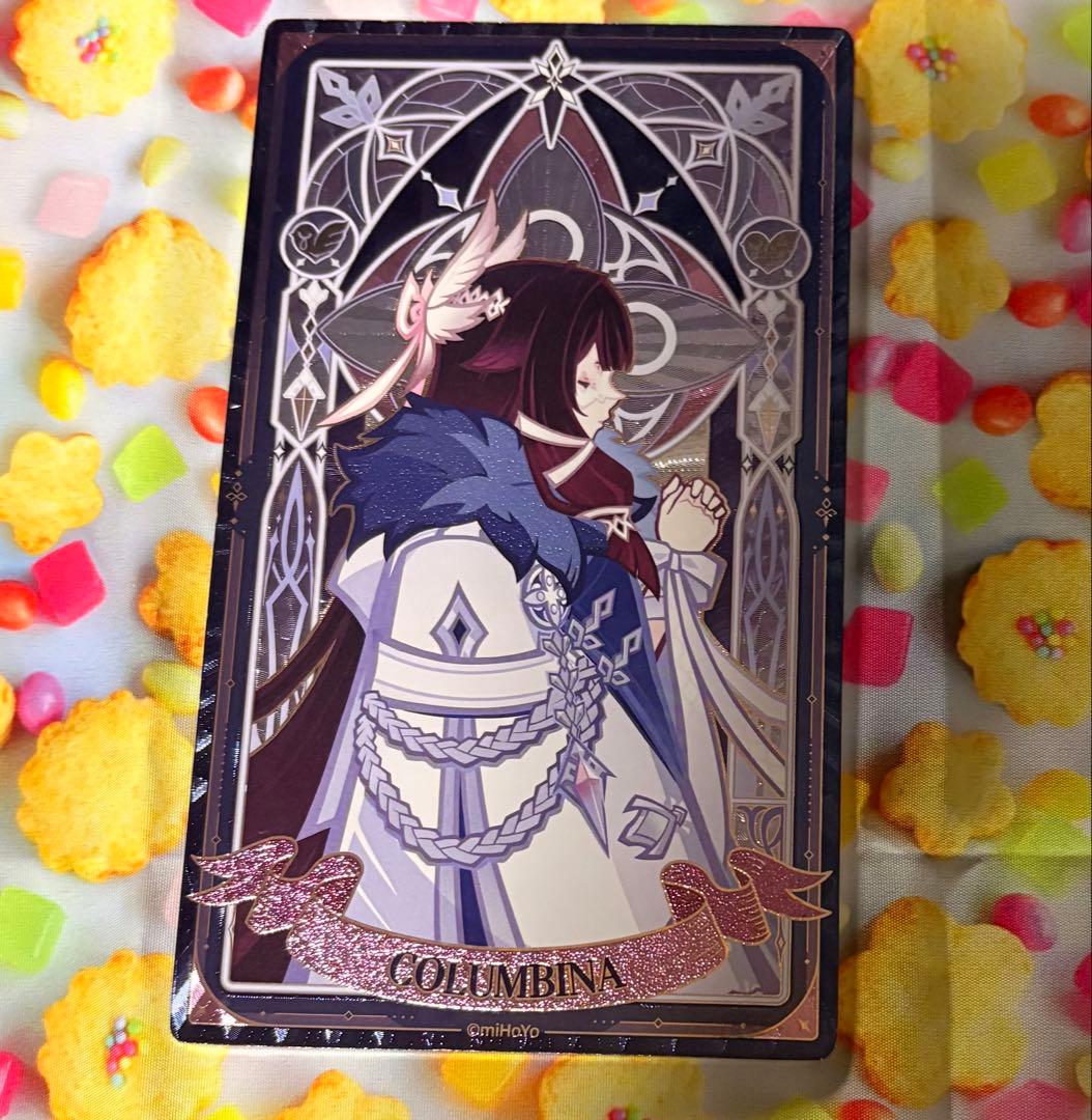 原神 ファデュイ執行官 少女(コロンビーナ)カード ファトゥス - メルカリ