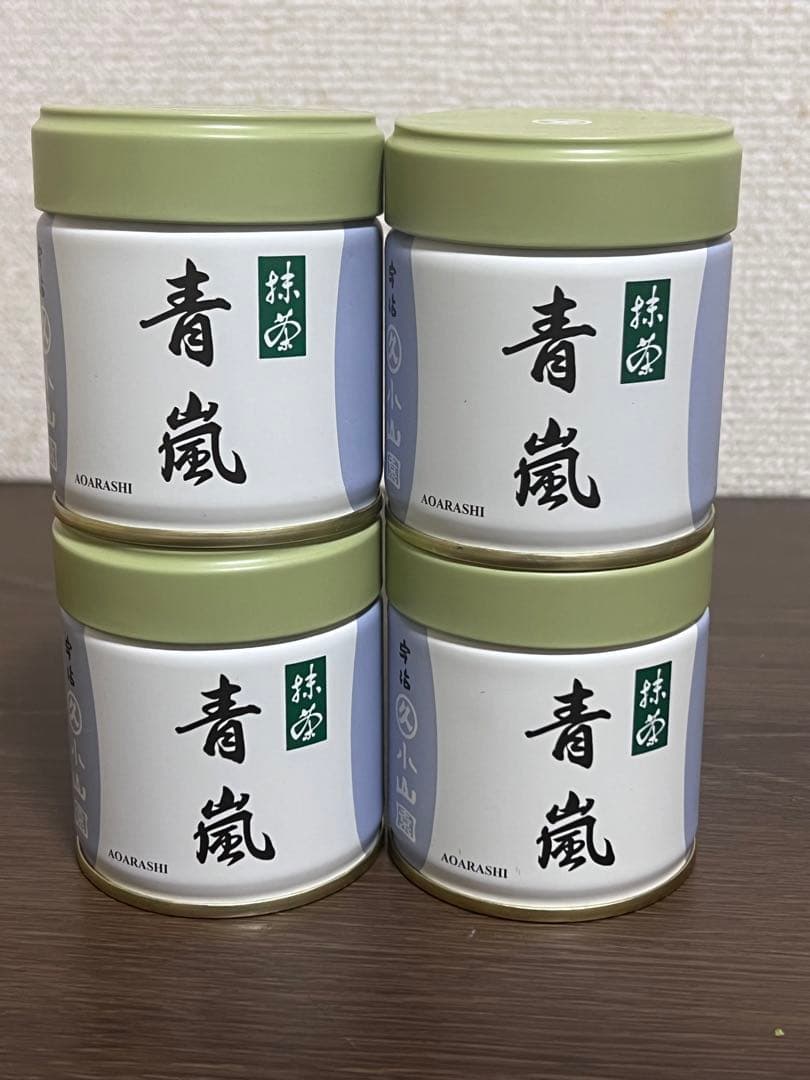 抹茶　丸久小山園 青嵐×4　抹茶 缶40g 楽天市場】【丸久小山園 / 抹茶】 五十鈴（ISUZU）40g缶【薄茶