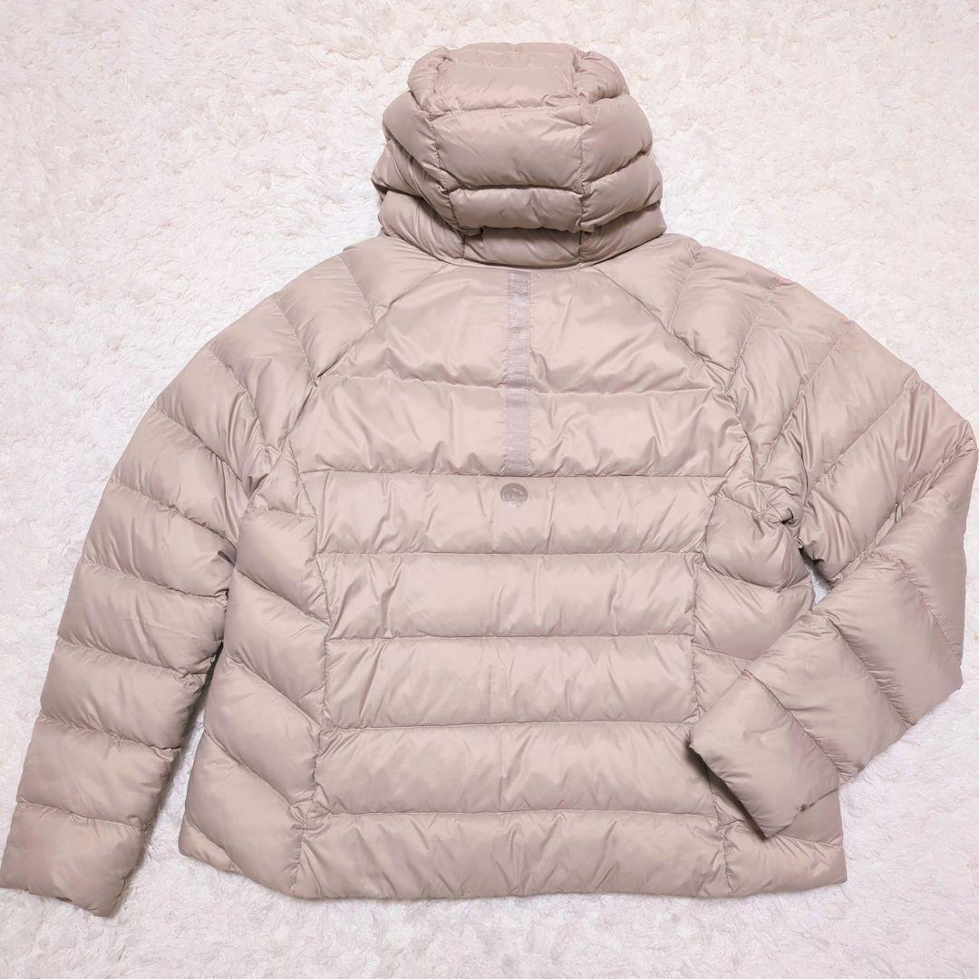 L.L.Bean♦バウンドレス ダウン パファー ジャケット ロゴ ベージュ M
