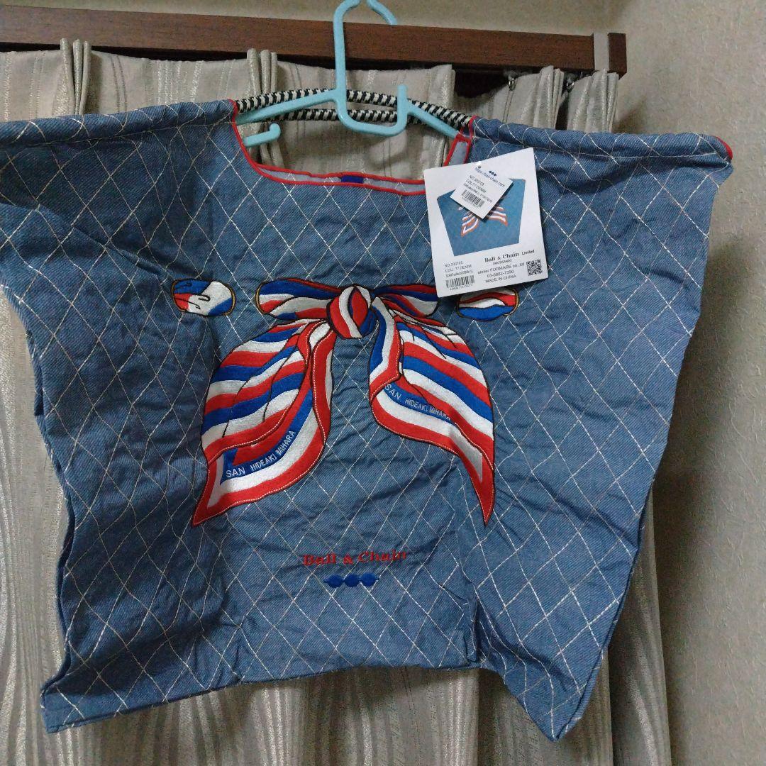 新品未使用※タグ付き※ボールアンドチェーン※表参道限定※スカーフ柄※L