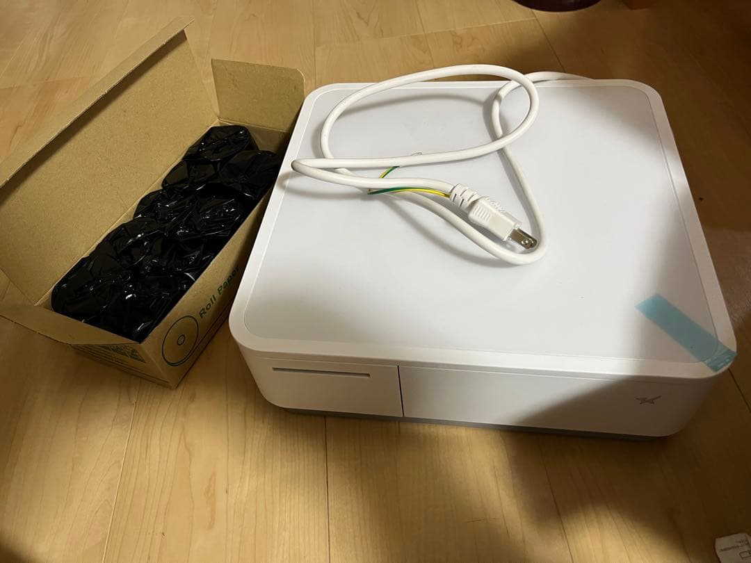 MPOPレジ ロール紙9個セット mPOPシリーズ 対応 感熱ロール紙 一体型レシートプリンター用 (58mm幅