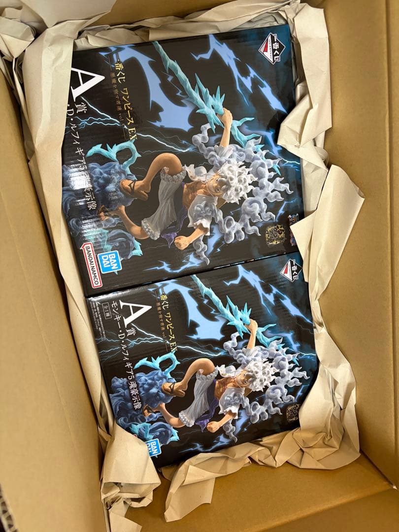 2つ！一番くじワンピースEX 悪魔を宿す者達 vol.3 A賞 ルフィ ギア5