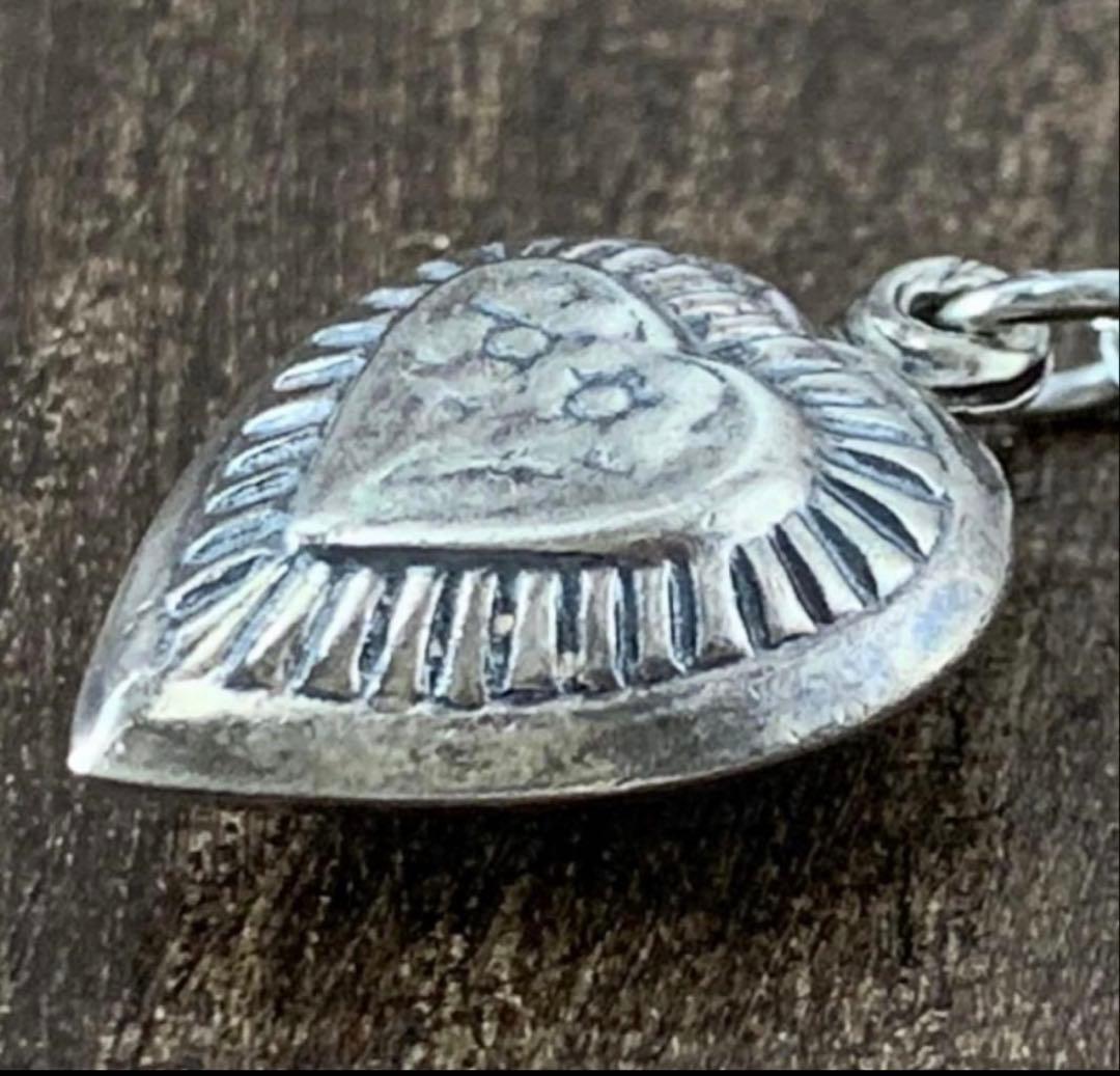 40sスウィートハートジュエリー勿忘草 シルバー ヴィンテージ