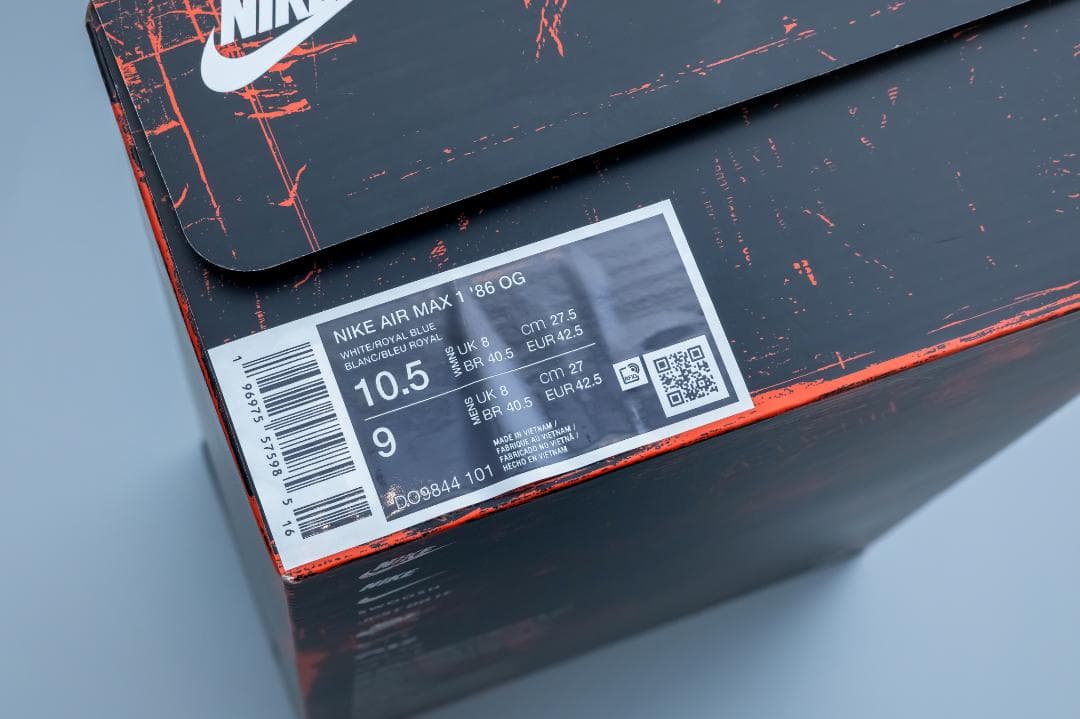 【新品未使用】NIKE AIRMAX1 '86 OG 27.5cm