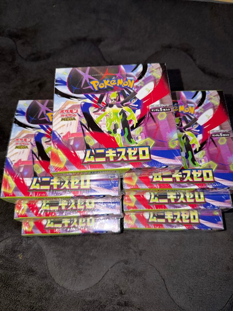 ポケモン ムニキスゼロ シュリンク付き新品未開封7BOX - メルカリ