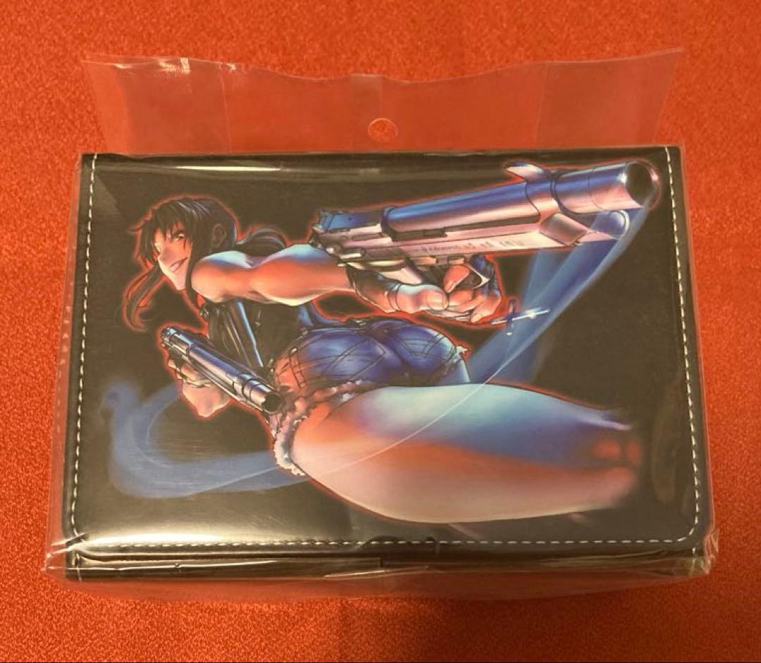 ブラックラグーン　トレカアイテムくじEX　　A賞　合皮製デッキケース　レヴィ ブロッコリートレカアイテムくじEX「BLACK LAGOON」The 2nd Bullet