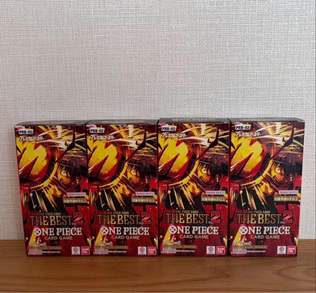 ONE PIECE カードゲーム THE BEST 2 4box